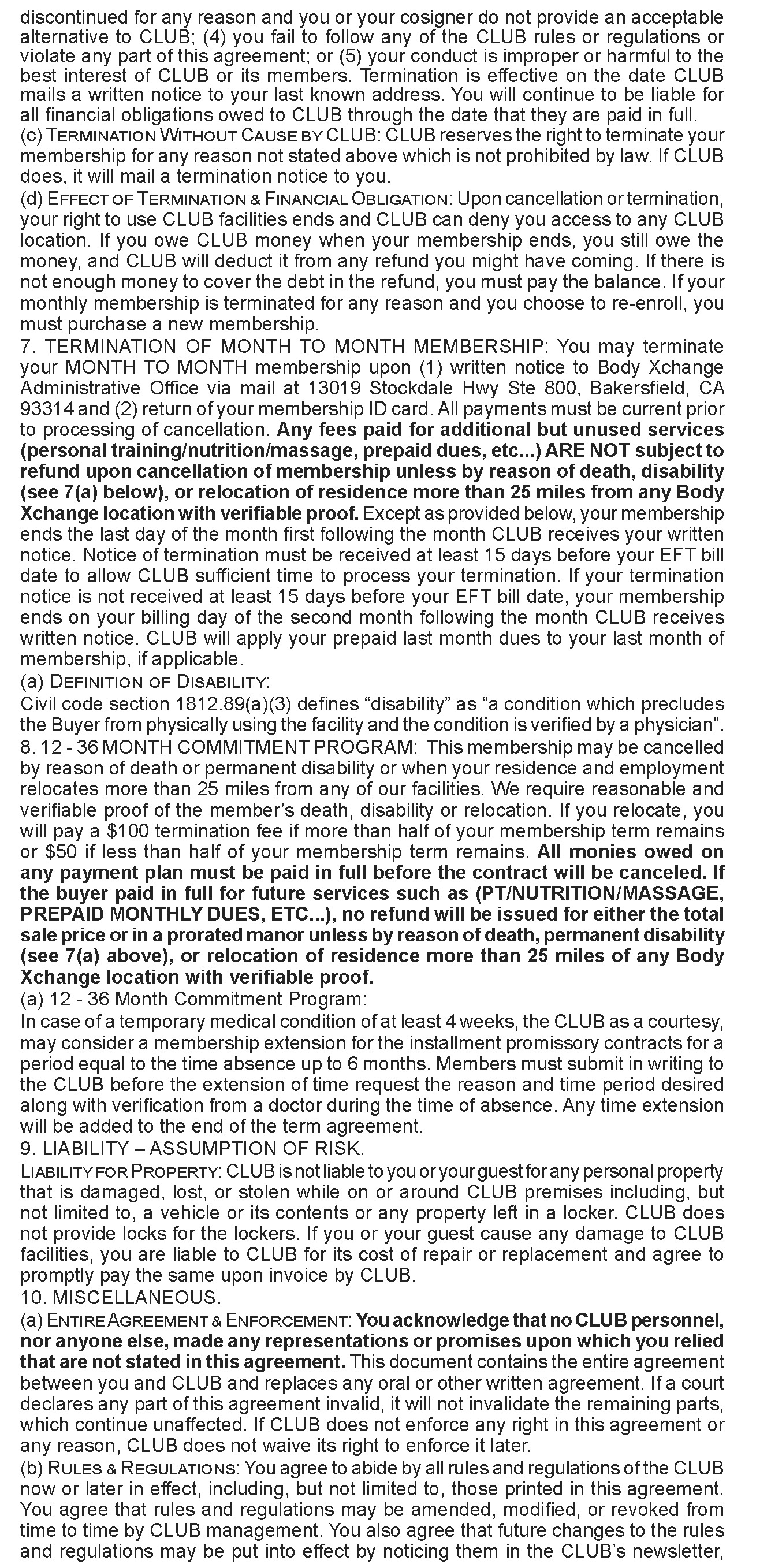 Checkout Body Xchange Bakersfield Gym Health Club